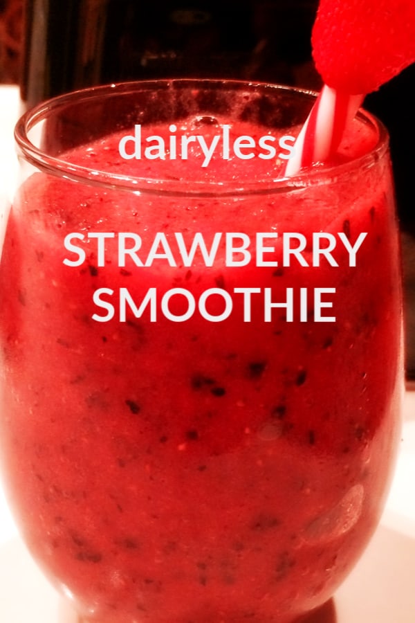 Strawberry Blueberry Smoothie Recipe - Organized Island