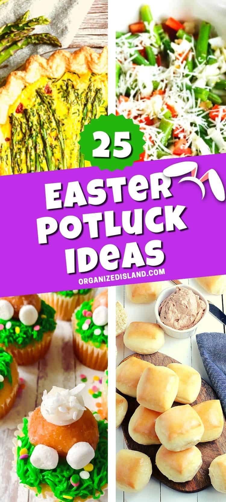 Easter Potluck Ideas Organized Island