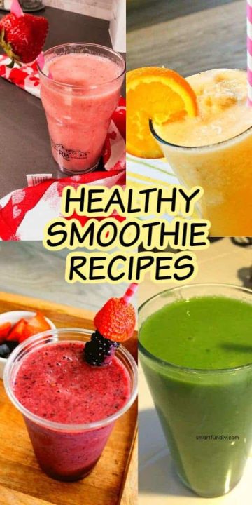 Healthy Smoothie Recipes - Organized Island