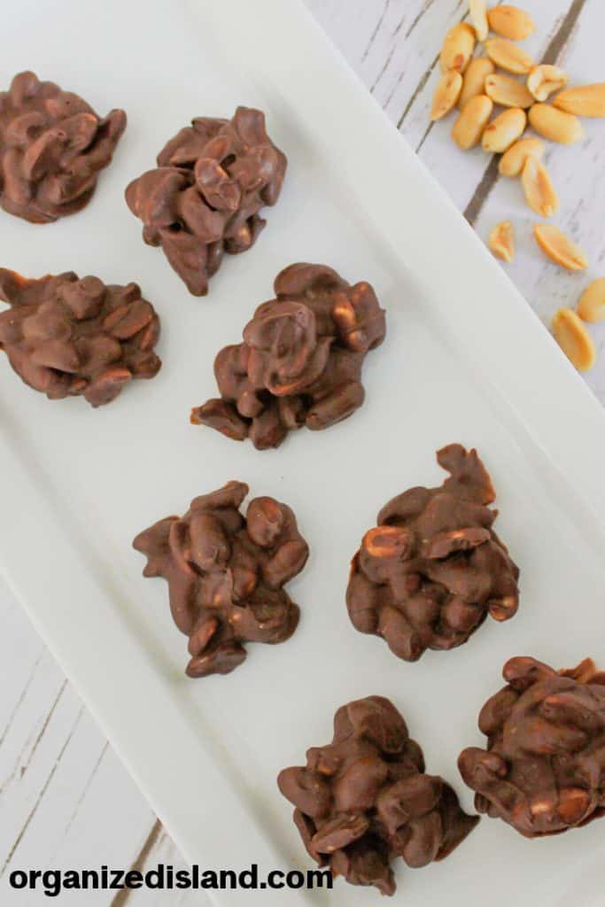Dark Chocolate Covered Peanuts  Easy Candy Recipe - The Home Intent
