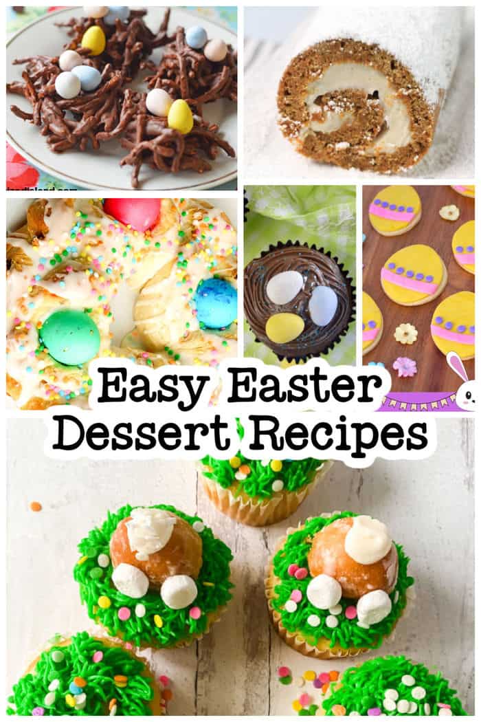 Easy Easter Desserts - Organized Island