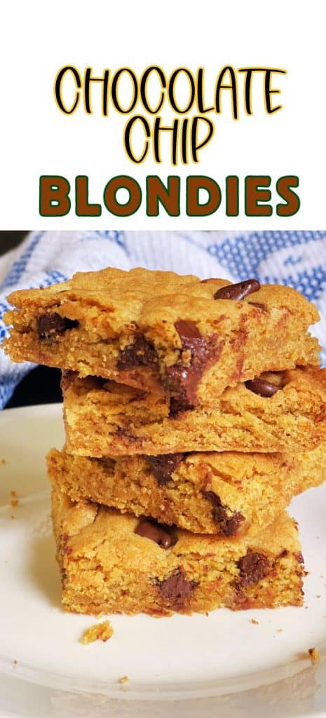 Best Chocolate Chip Blondies