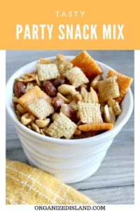 Savory Party Snack Mix - Organized Island