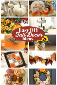 Decorating Ideas for Fall - Organized Island