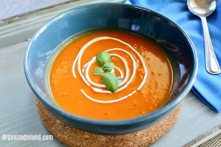 Easy Creamy Sweet Potato Soup Organized Island