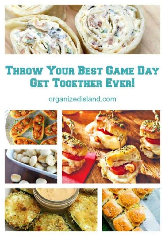 Throw Your Best Game Day Get Together Ever! - Organized Island