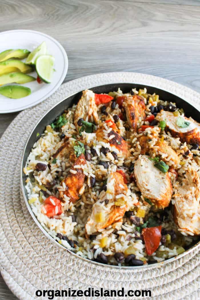 One-pot chicken & rice recipe