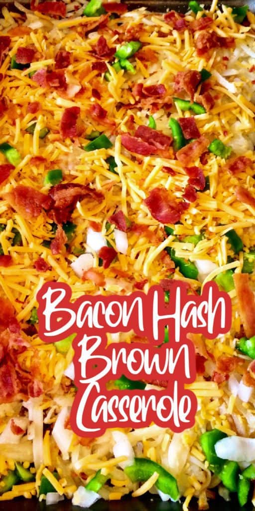 Bacon Hash Browns - Organized Island
