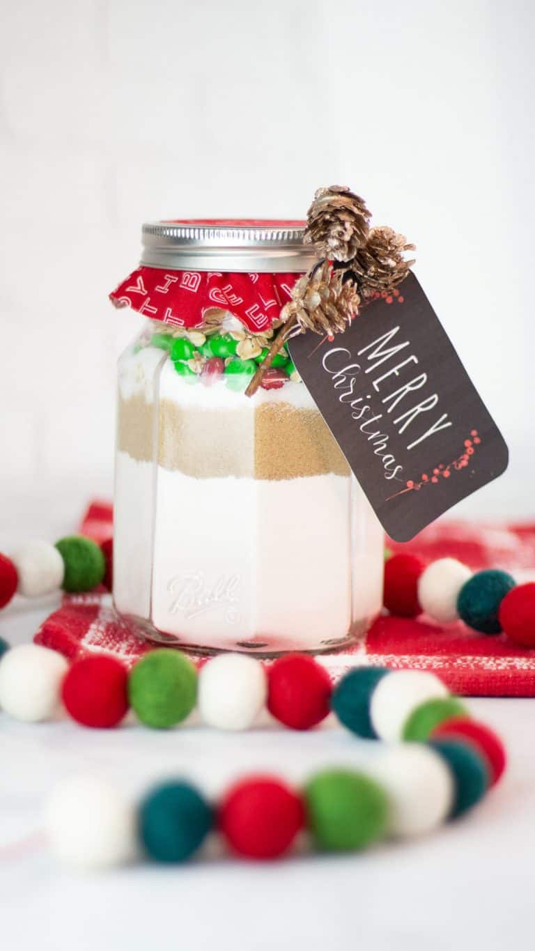 Homemade Edible Christmas Gifts in Mason Jars - Organized Island