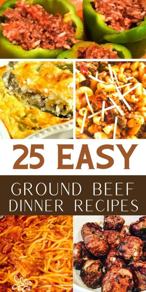 Ground Beef Dinner Recipes - Organized Island
