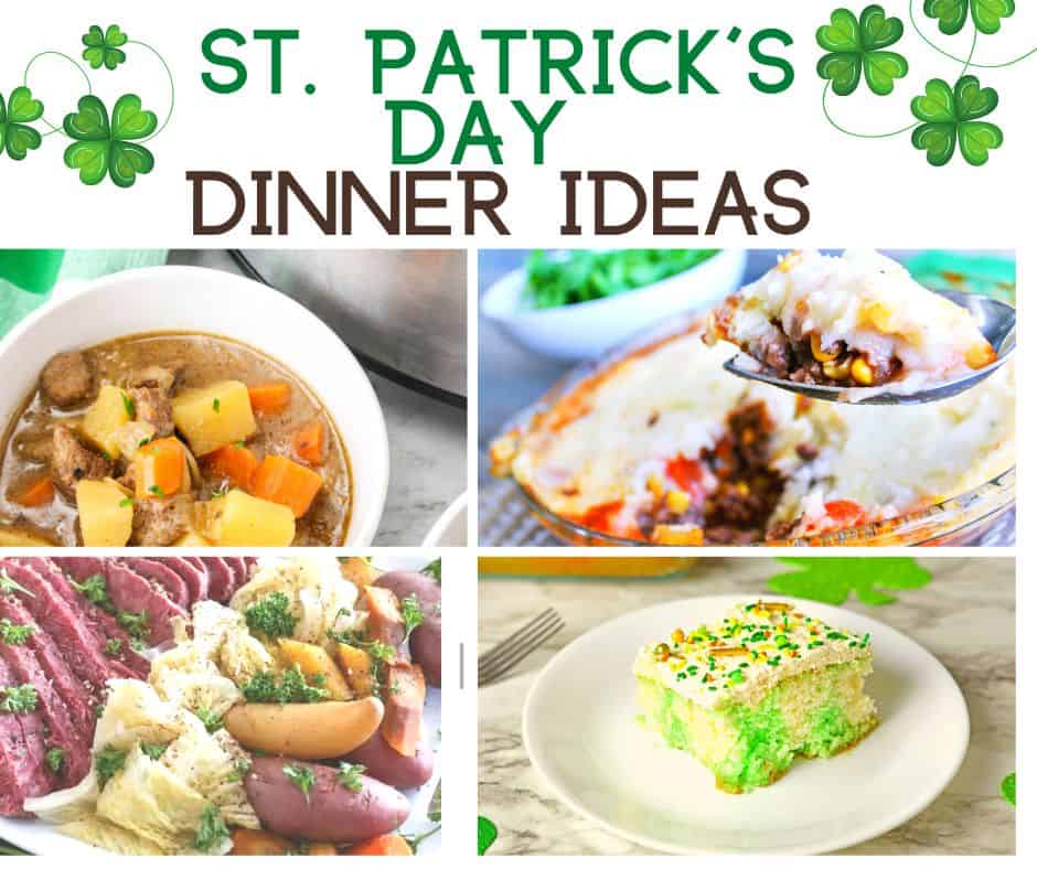 Dinner Ideas for St. Patricks Day - Organized Island