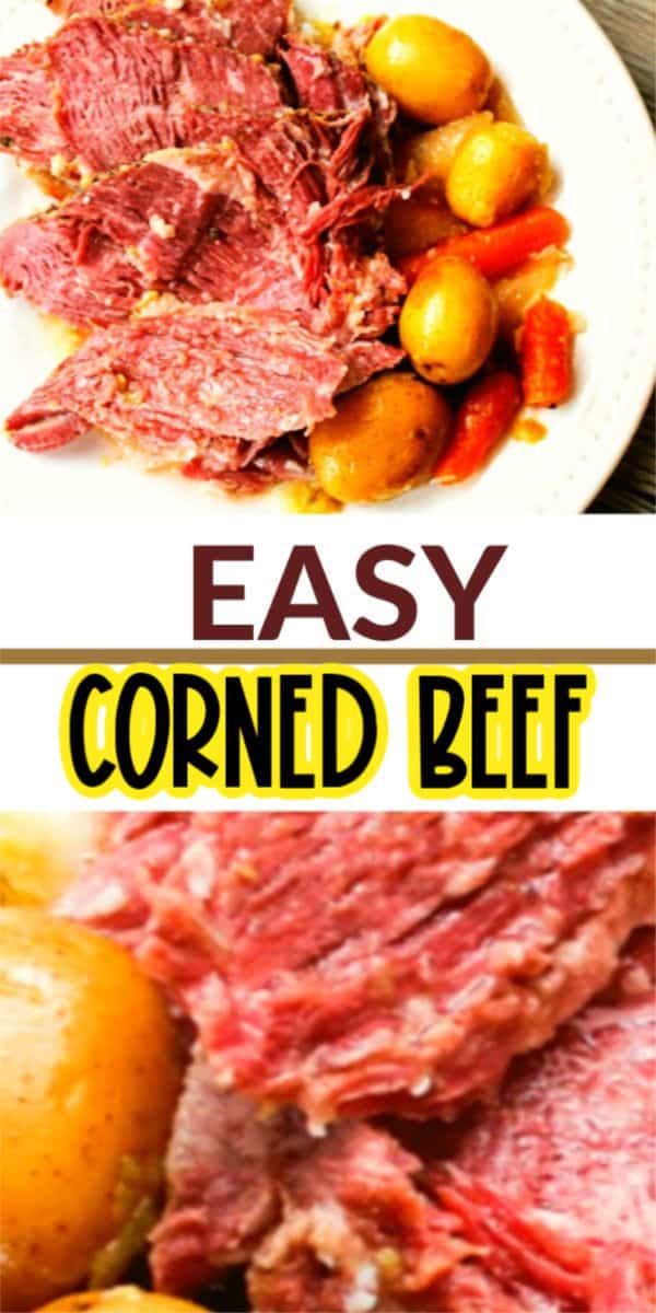 Slow Cooker Corned Beef and Cabbage - Organized Island