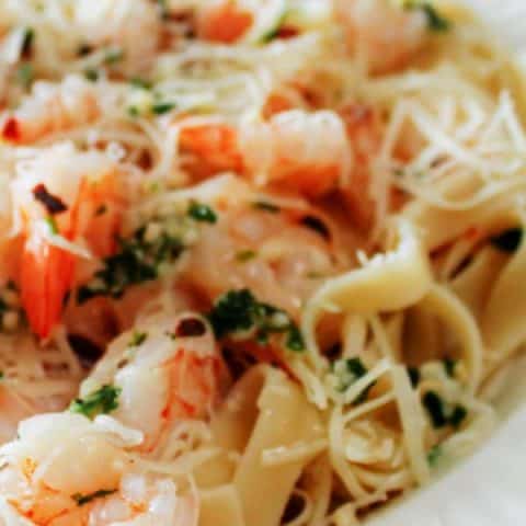 Shrimp Scampi Angel Hair - Organized Island