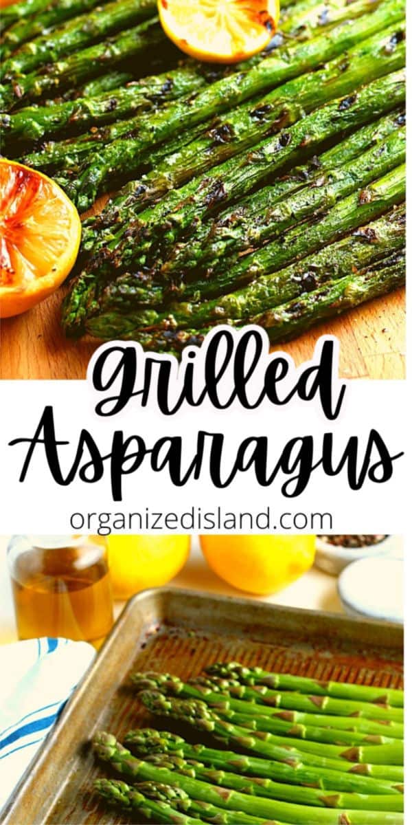 Grilled Asparagus - Organized Island