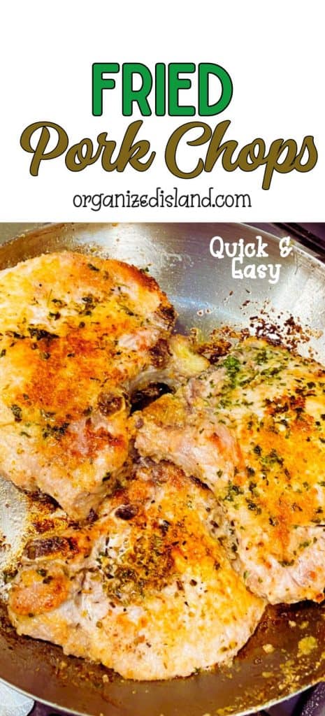 Fried Pork Chops Without Flour