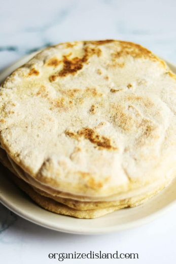 Homemade Pita Bread - Organized Island