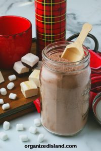 DIY Hot Chocolate Mix Recipe - Organized Island