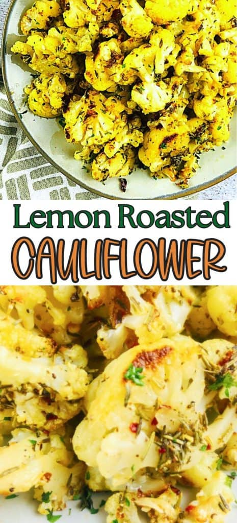 Lemon Roasted Cauliflower