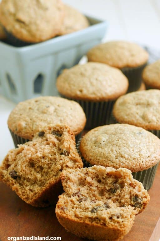 Applesauce Muffins - Organized Island