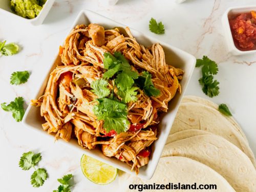 Chicken Fajitas Crock Pot - Organized Island