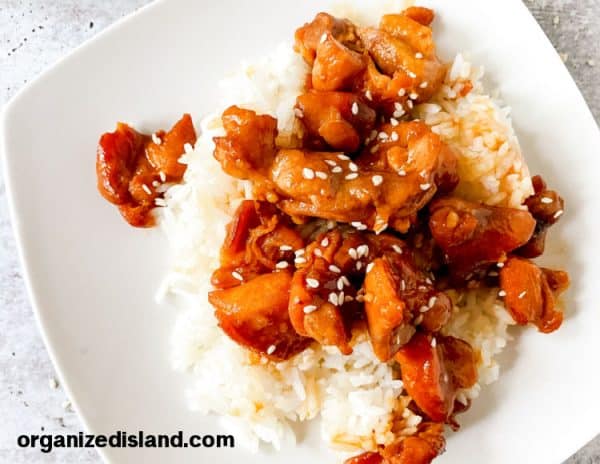 Easy Slow Cooker Sesame Chicken Recipe - Crock Pot Dinner Idea ...