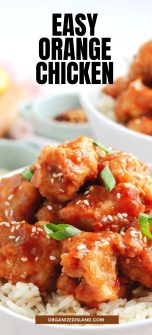 Orange Chicken - Organized Island