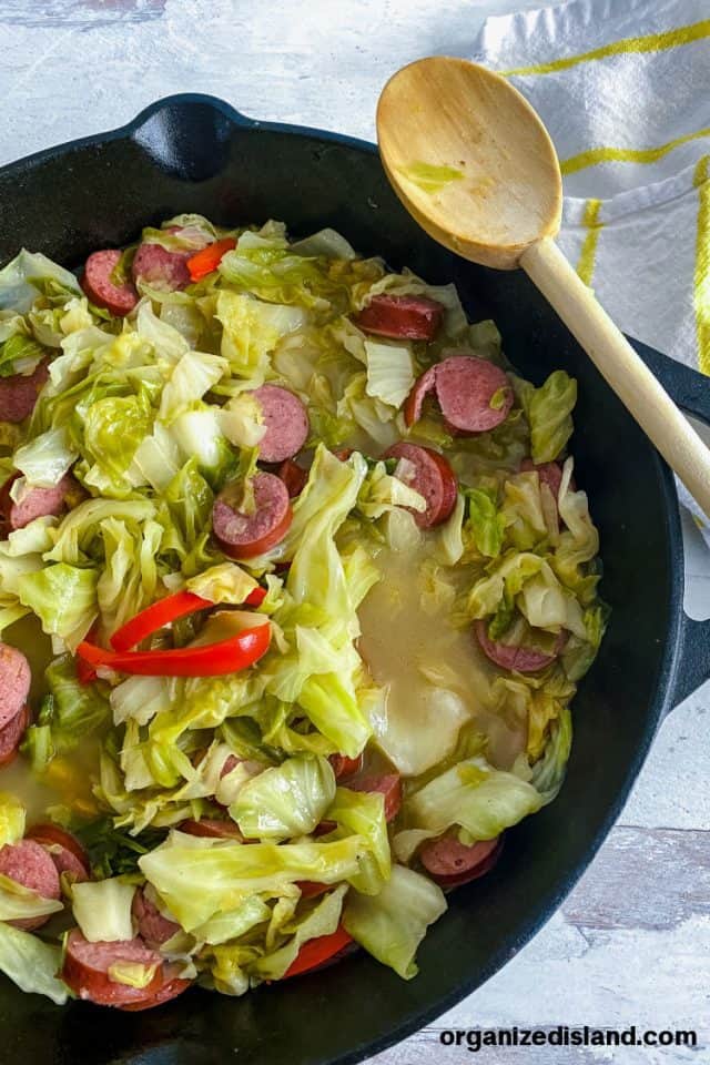 Cabbage and Sausage - Organized Island
