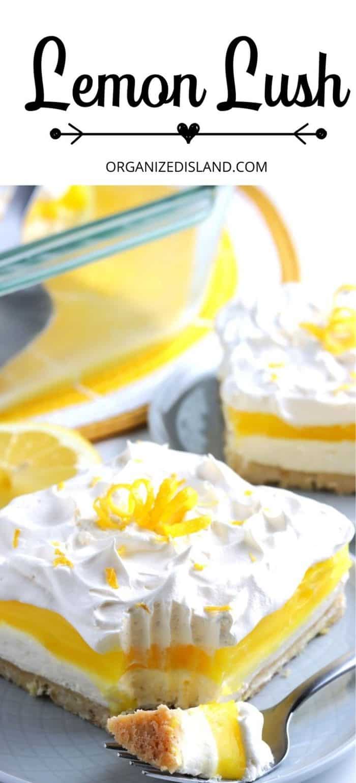 Lemon Lush Recipe - Organized Island