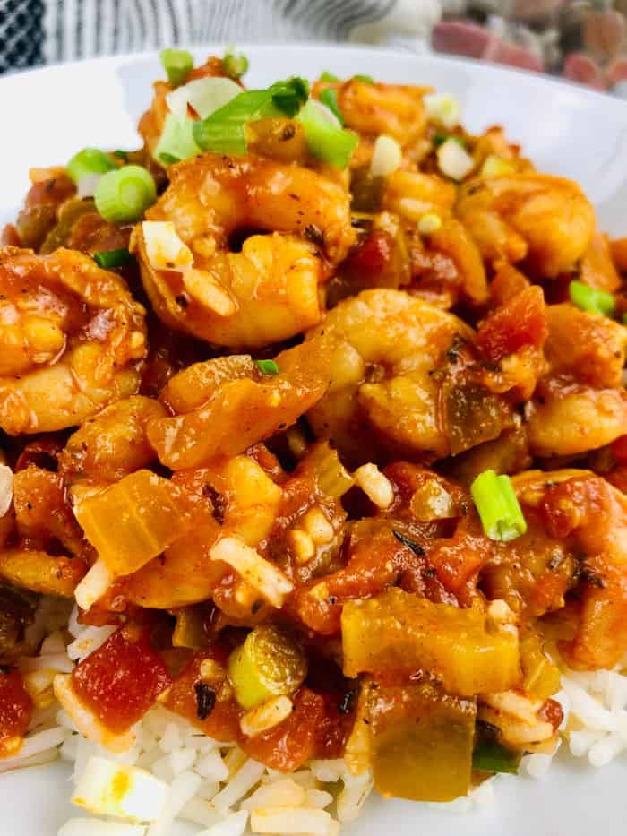 Easy Shrimp Creole With Rice Organized Island