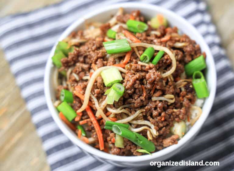 Quick and Easy Beef with Garlic Sauce Recipe - Organized Island