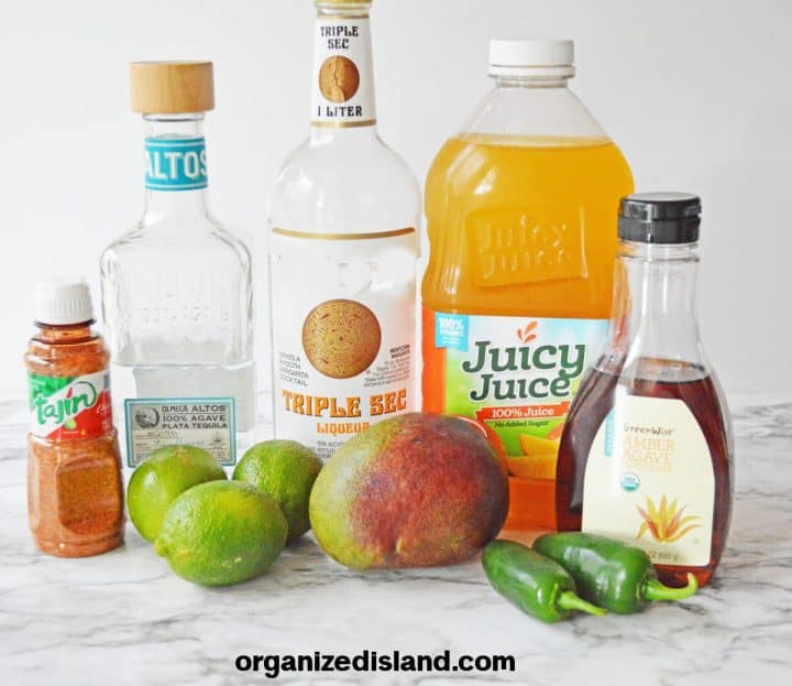 Spicy Mango Margarita - Organized Island