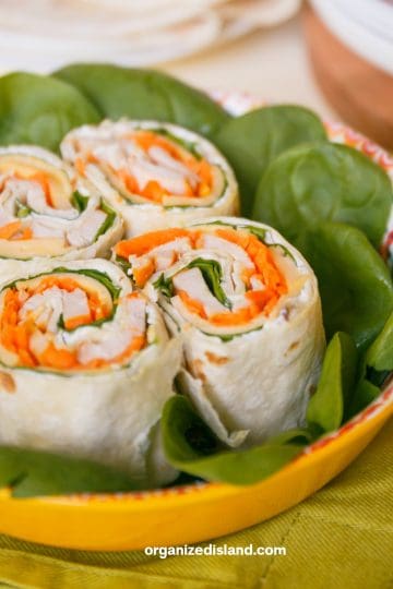 Turkey Roll Ups - Organized Island