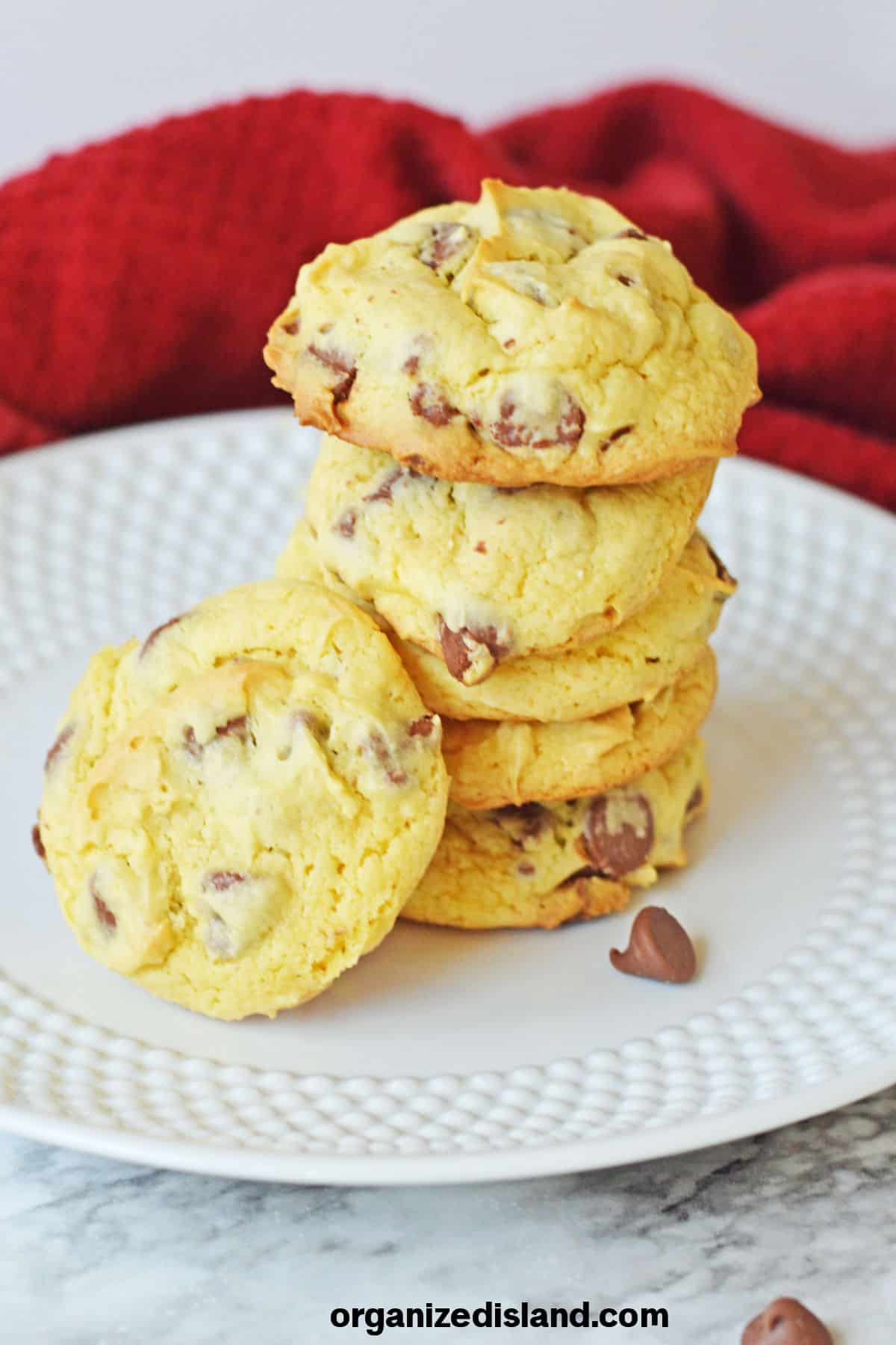 Yellow Cake Mix Cookies With Chocolate Chips – Melanie Cooks
