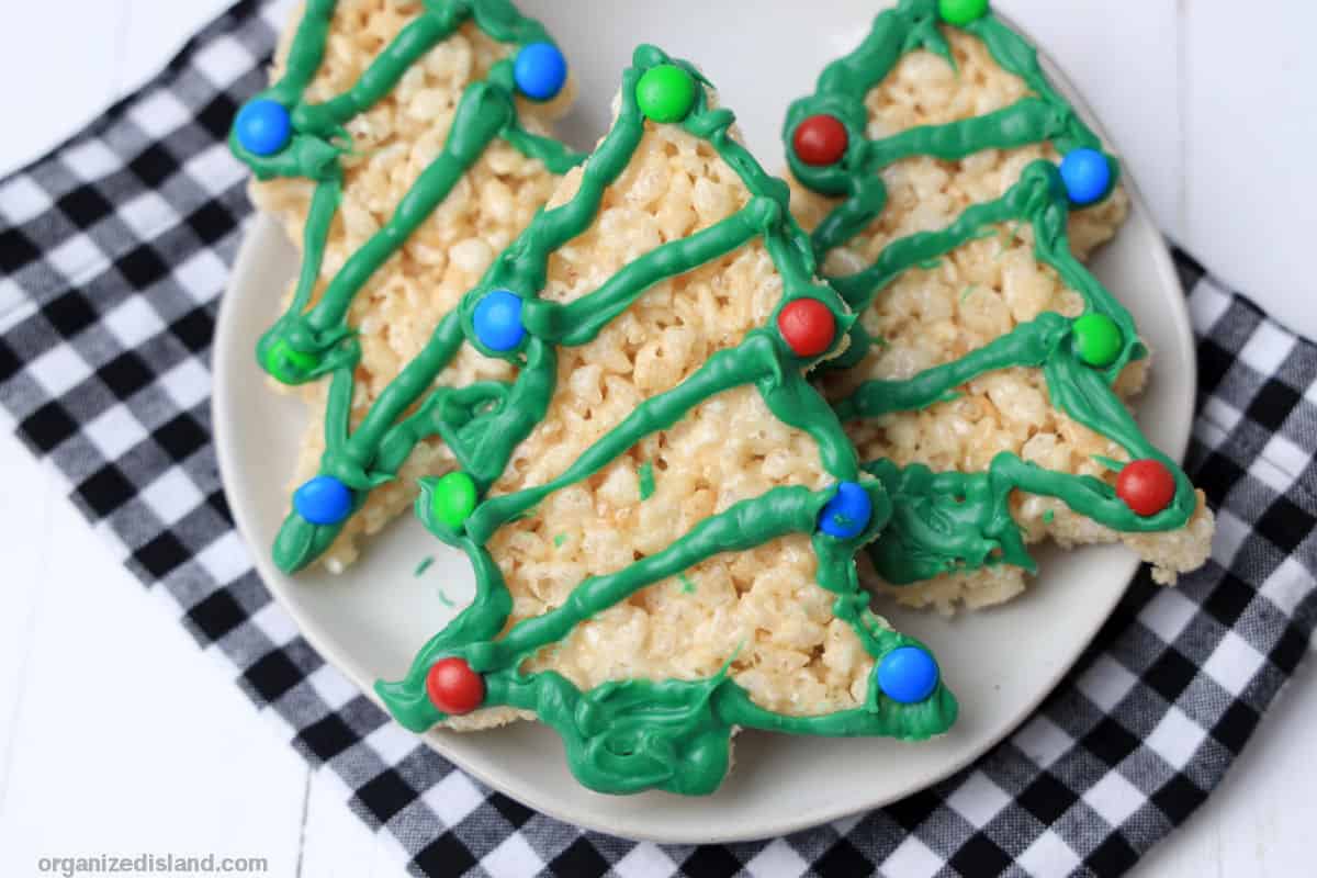 Christmas Rice Krispie Treats Organized Island 7731