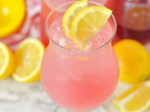 Homemade Pink Lemonade  Old-Fashioned Recipe - Organized Island