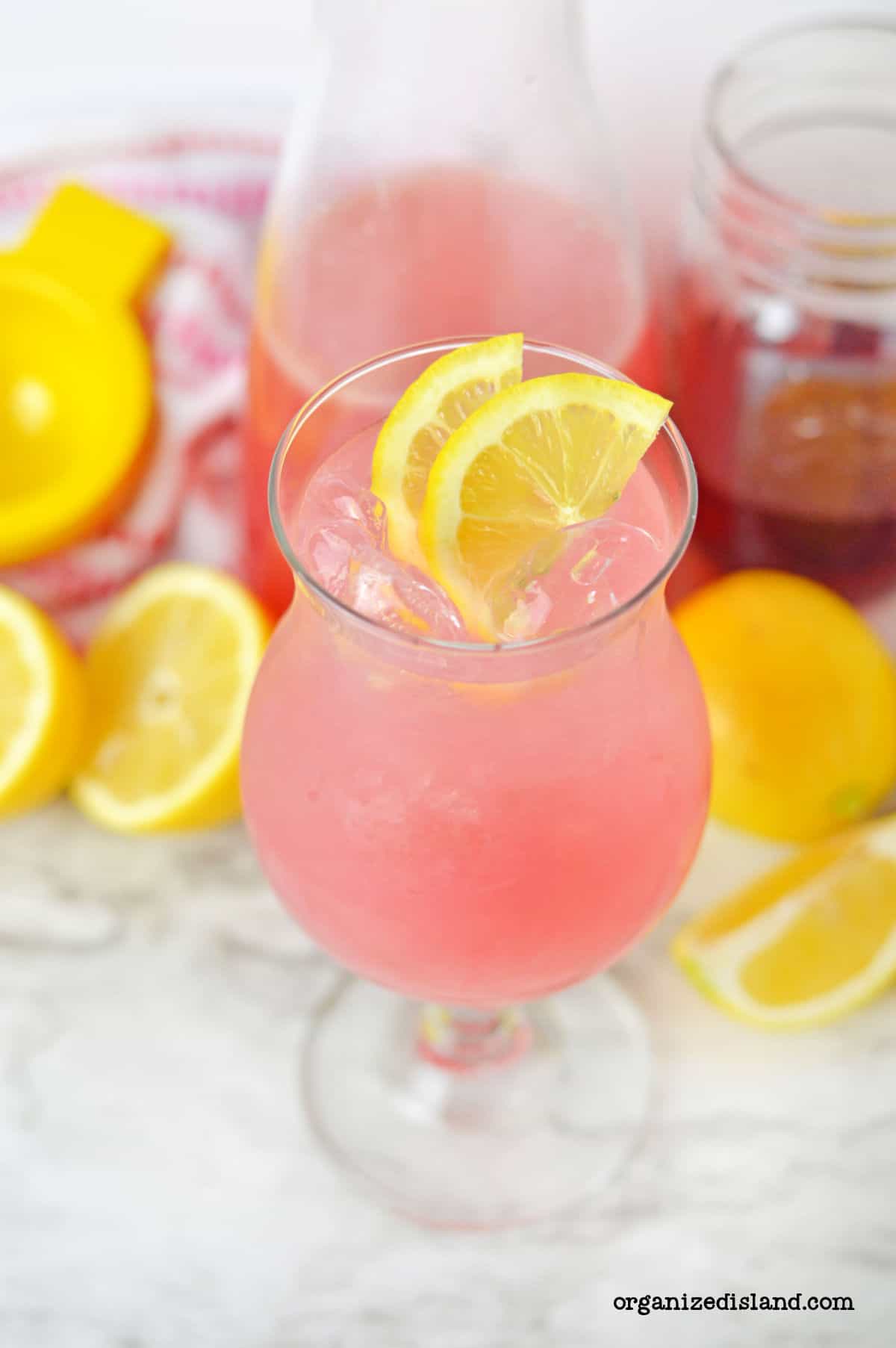 Pink Lemonade Recipe, Homemade Lemonade Recipe