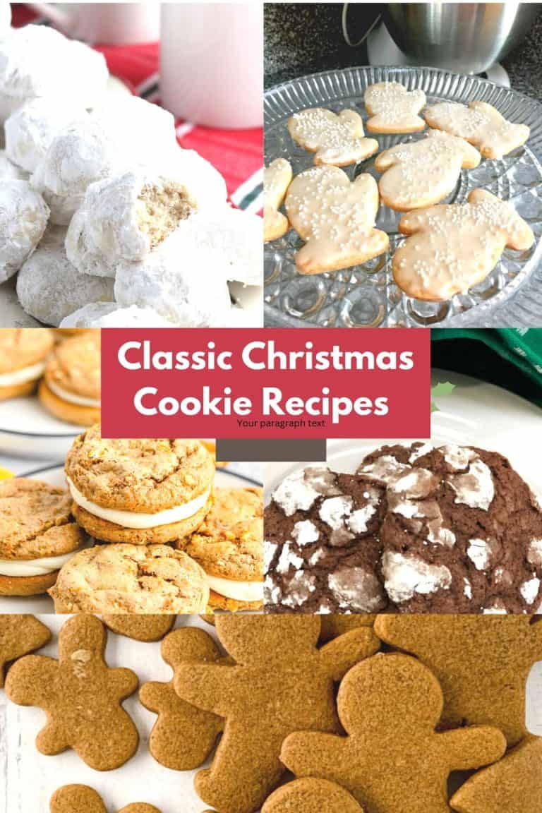 The Best Classic Christmas Cookies for the Holiday Season - Organized ...