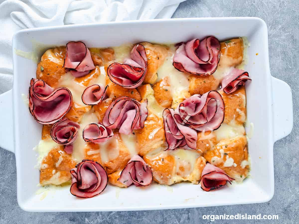 Ham Egg and Cheese Bake - Organized Island