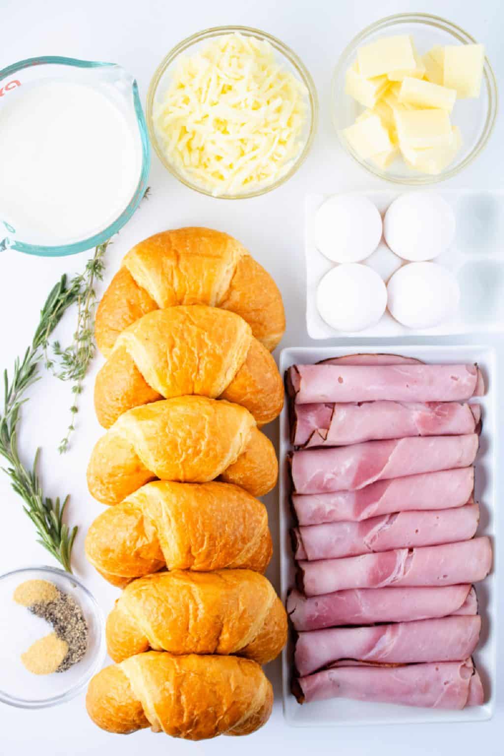 Ham Egg and Cheese Bake - Organized Island