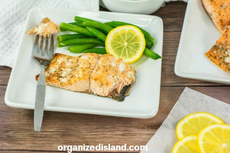 Oven Broil Salmon - Organized Island