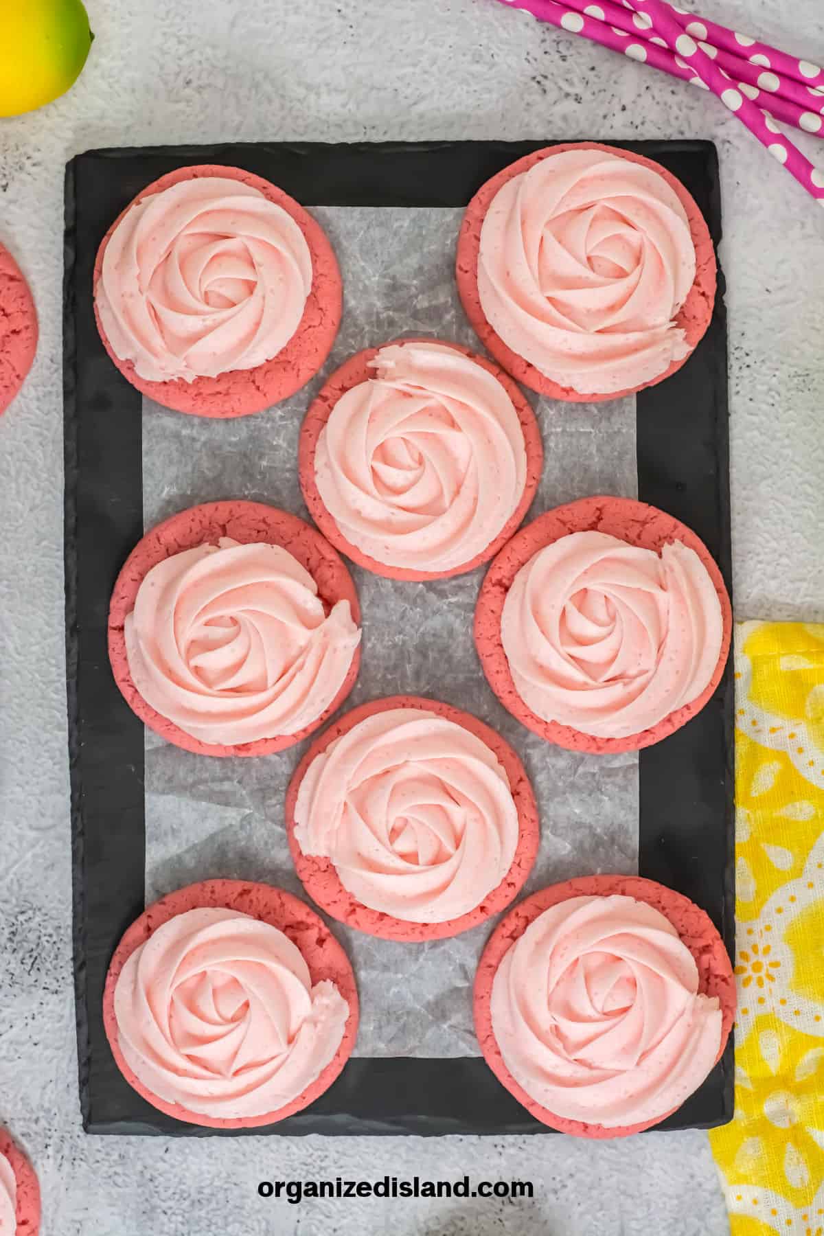 Pink Lemonade Cookies Easy