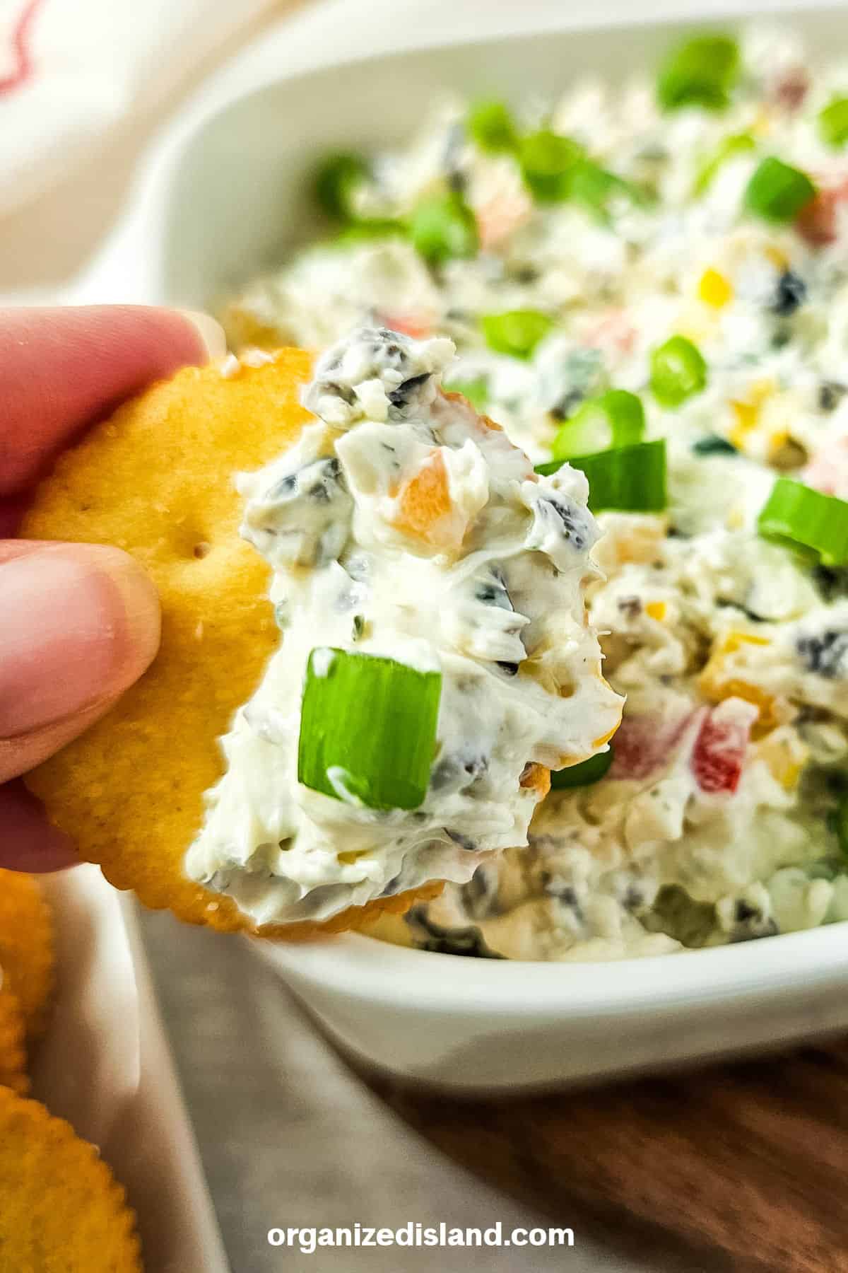 Ranch Dip with Cream Ckeese Poolside Dip