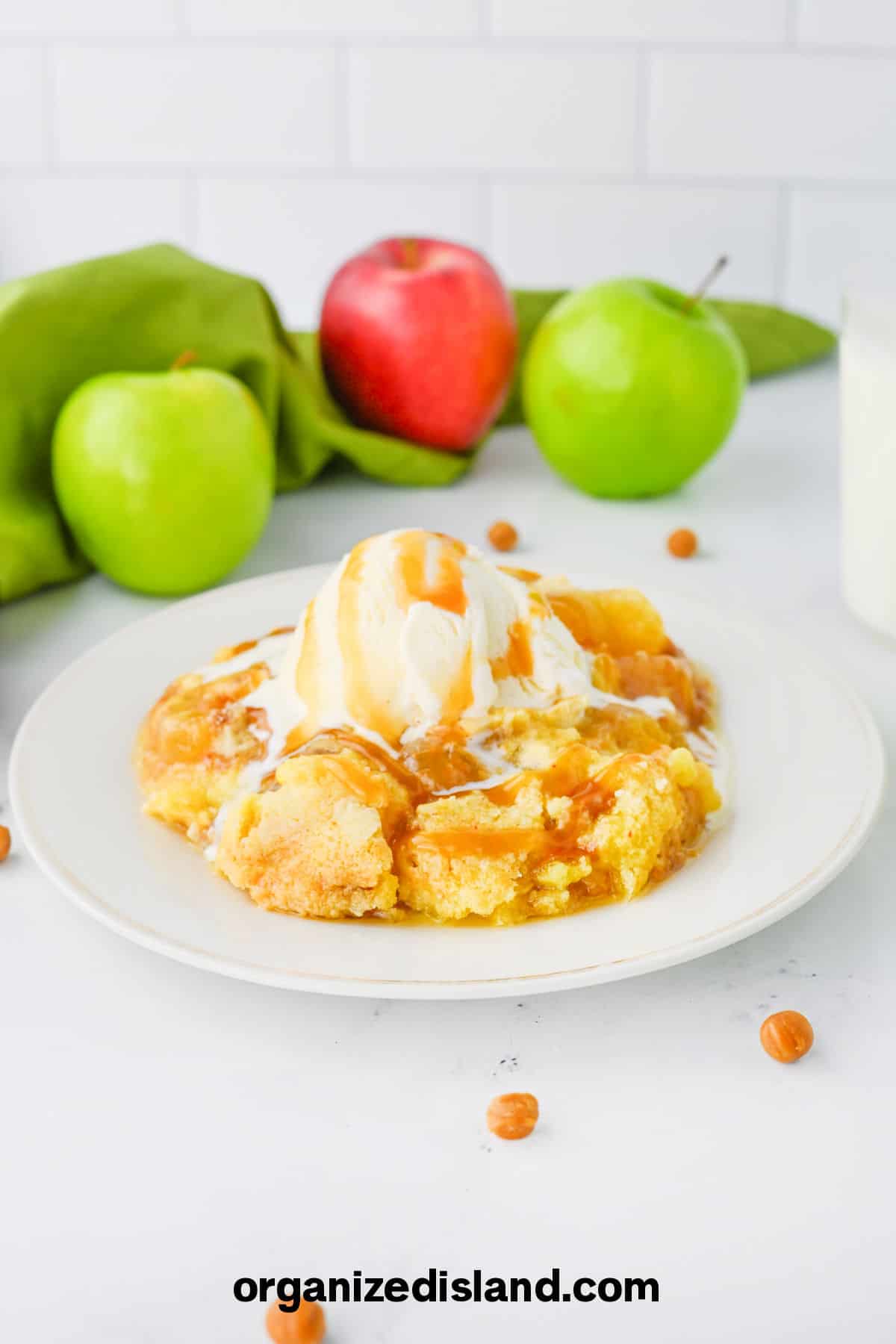 Caramel Apple Cobbler Recipe