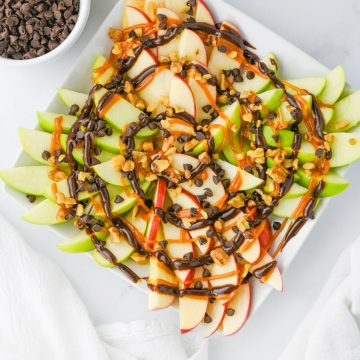 Caramel Apple Nachos