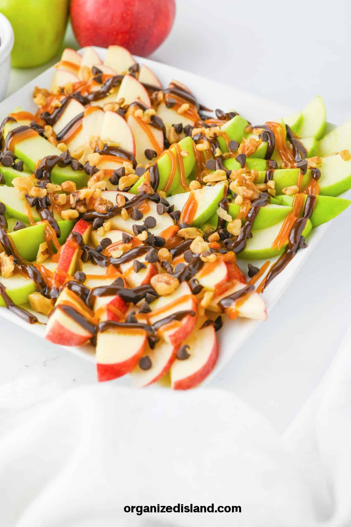 Caramel Apple Nachos