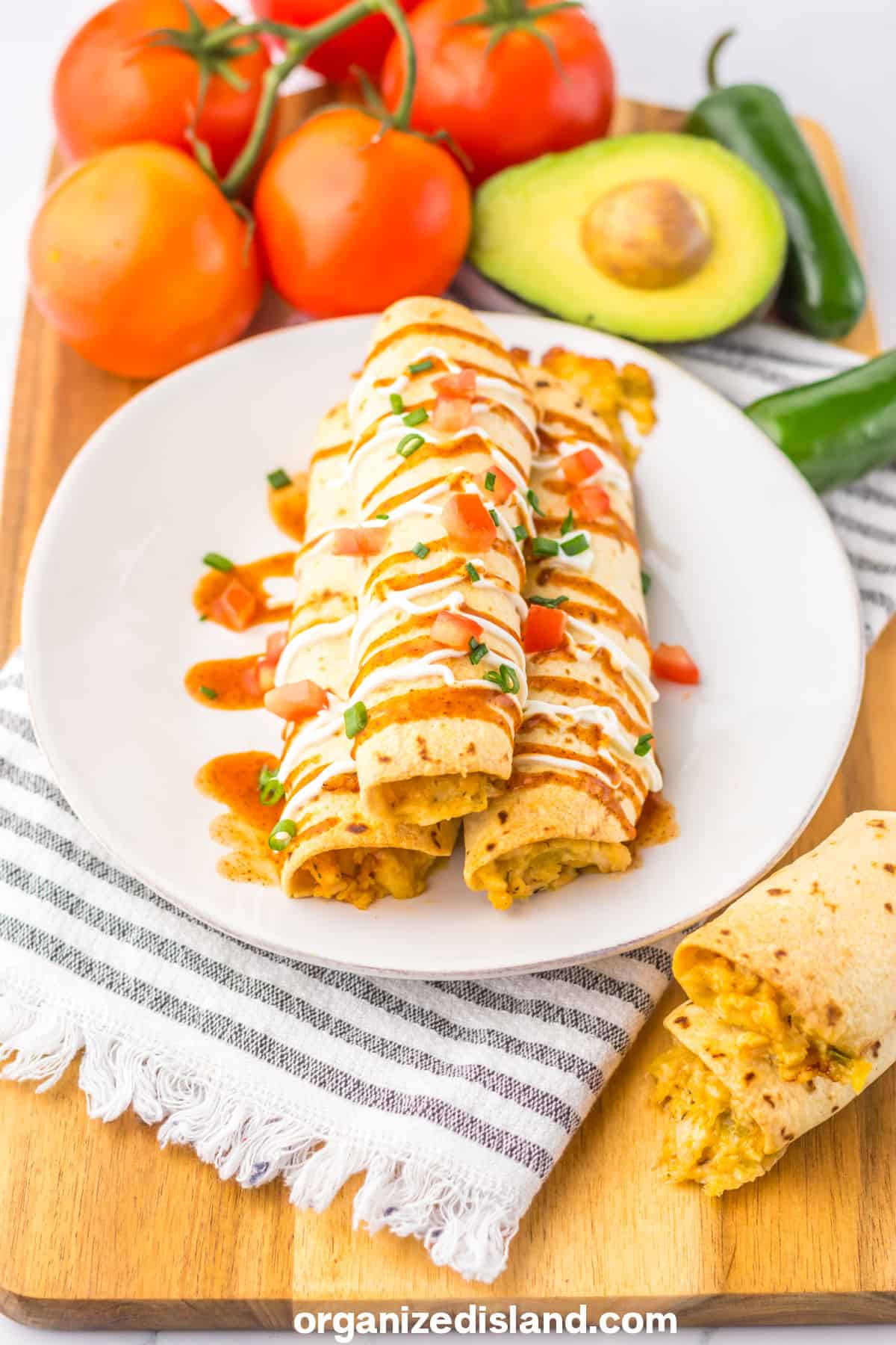 Easy Chicken Taquitos