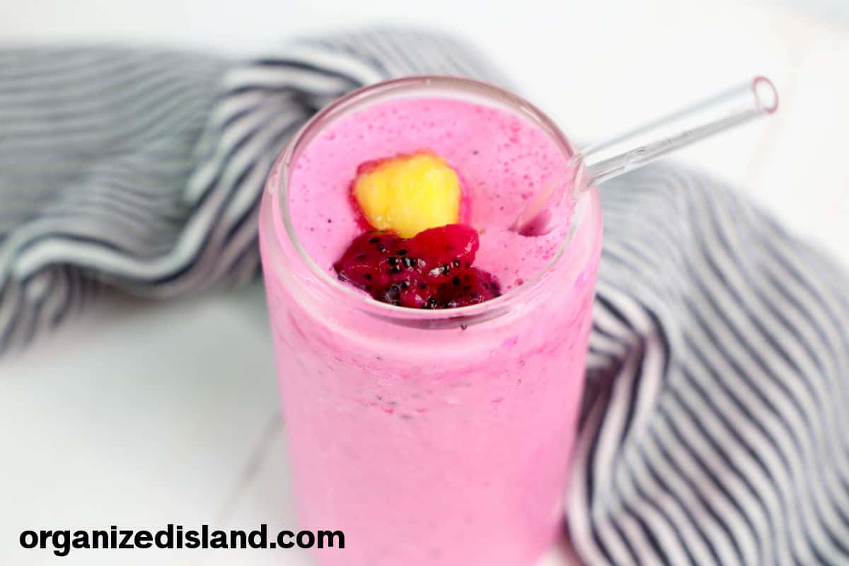 Dragonfruit Smoothie Landscape