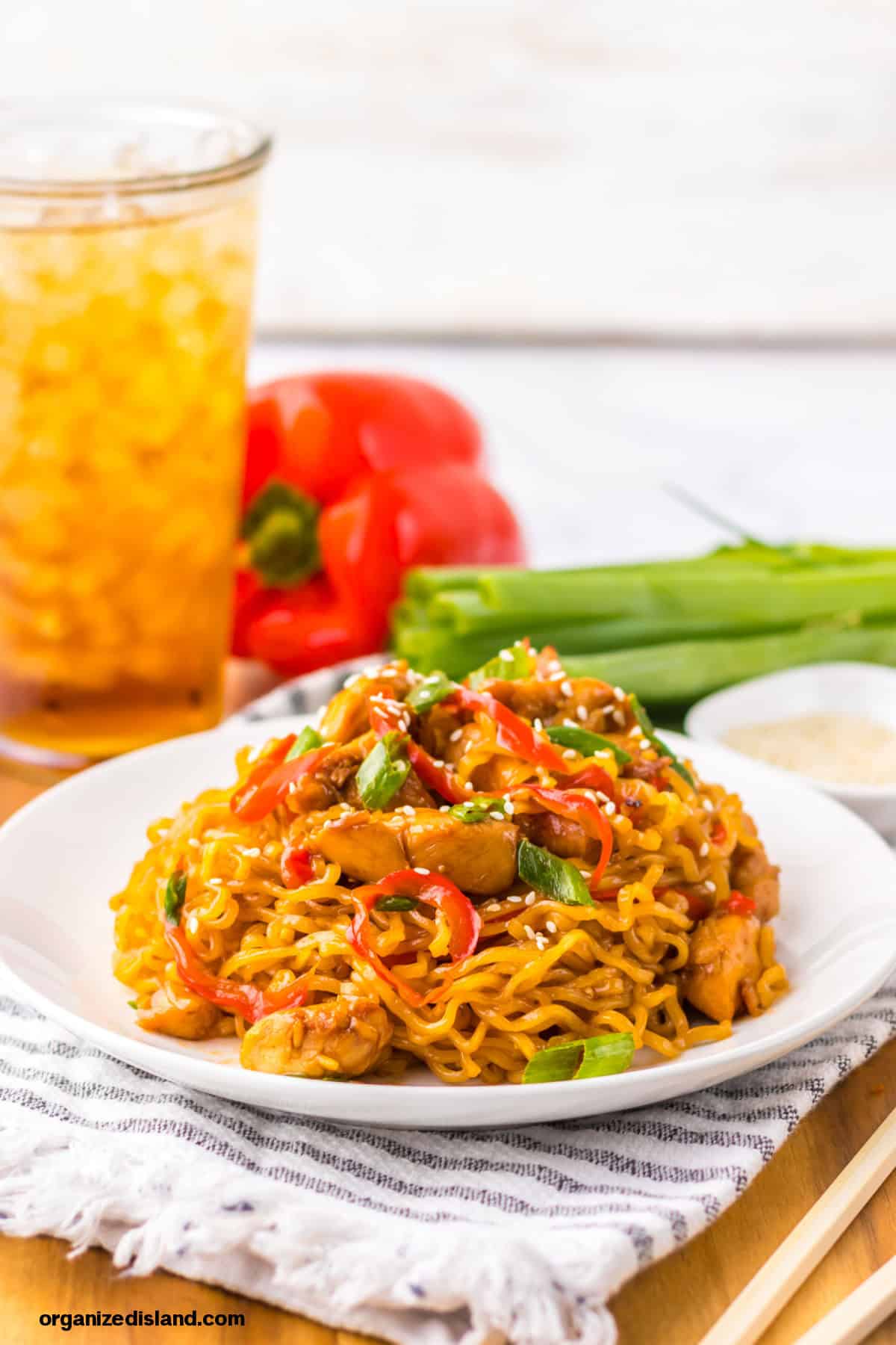 Honey Garlic Chicken Ramen