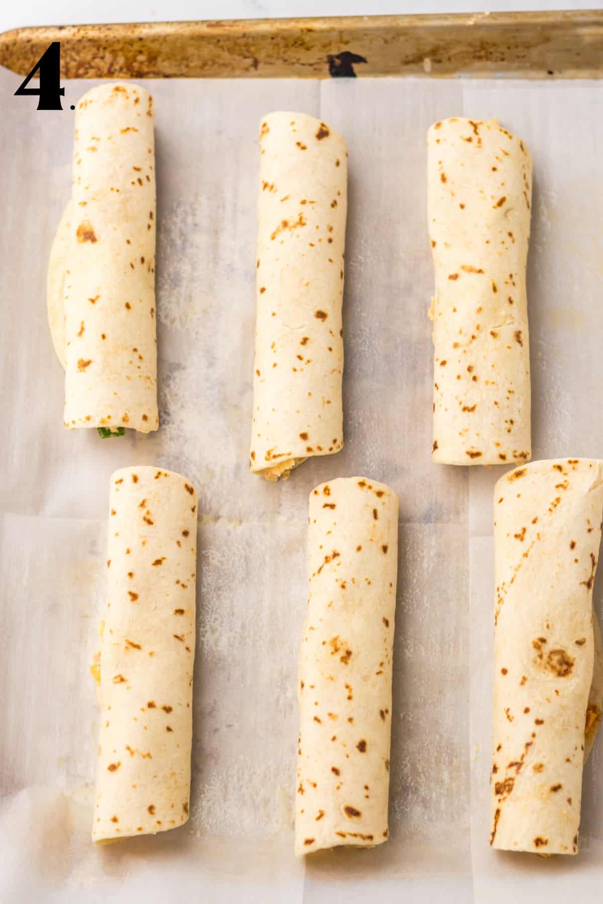 How to Make Chicken and Cheese Taquitos - Step 4