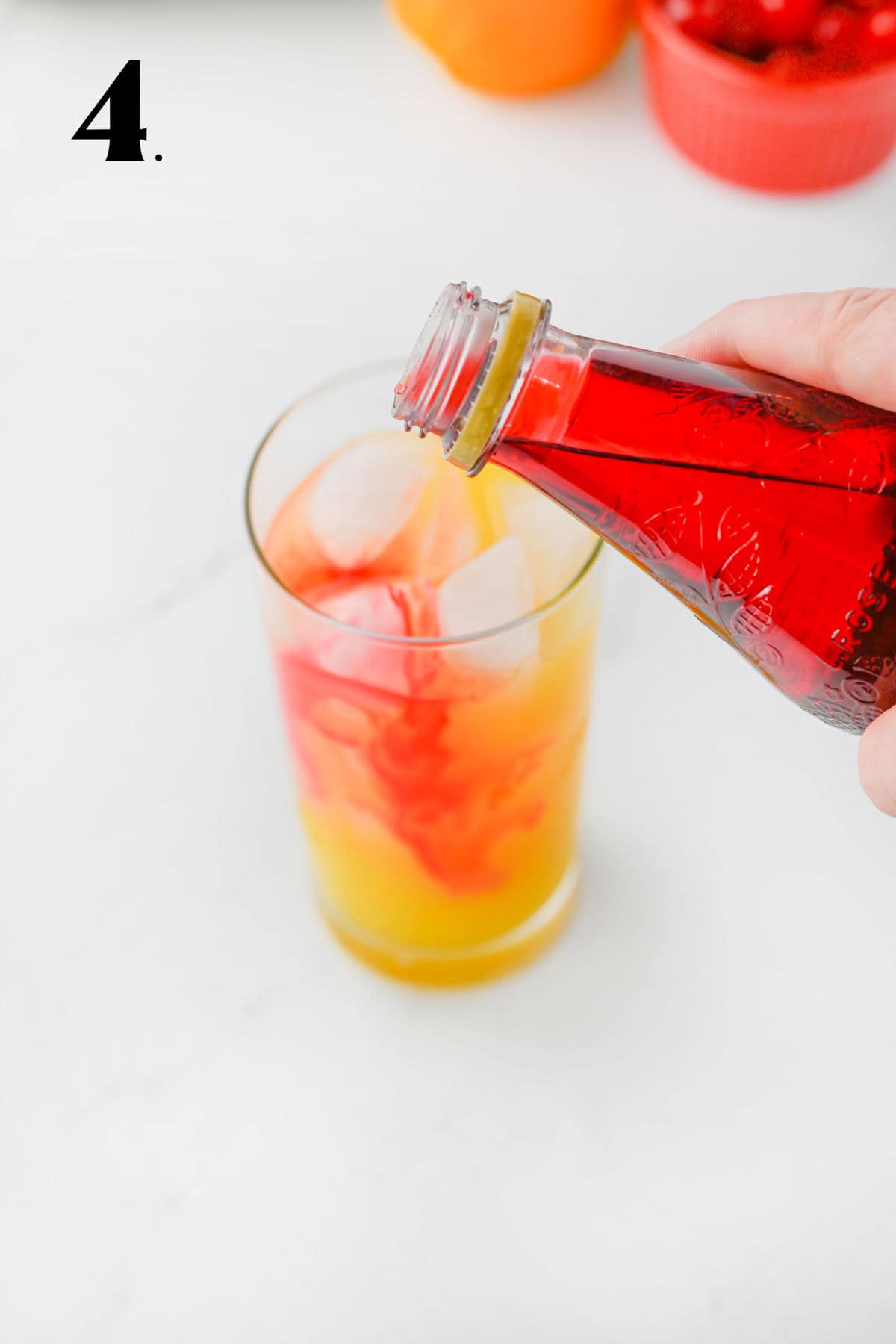 How to make a Malibu Sunset Cocktail - Step 4